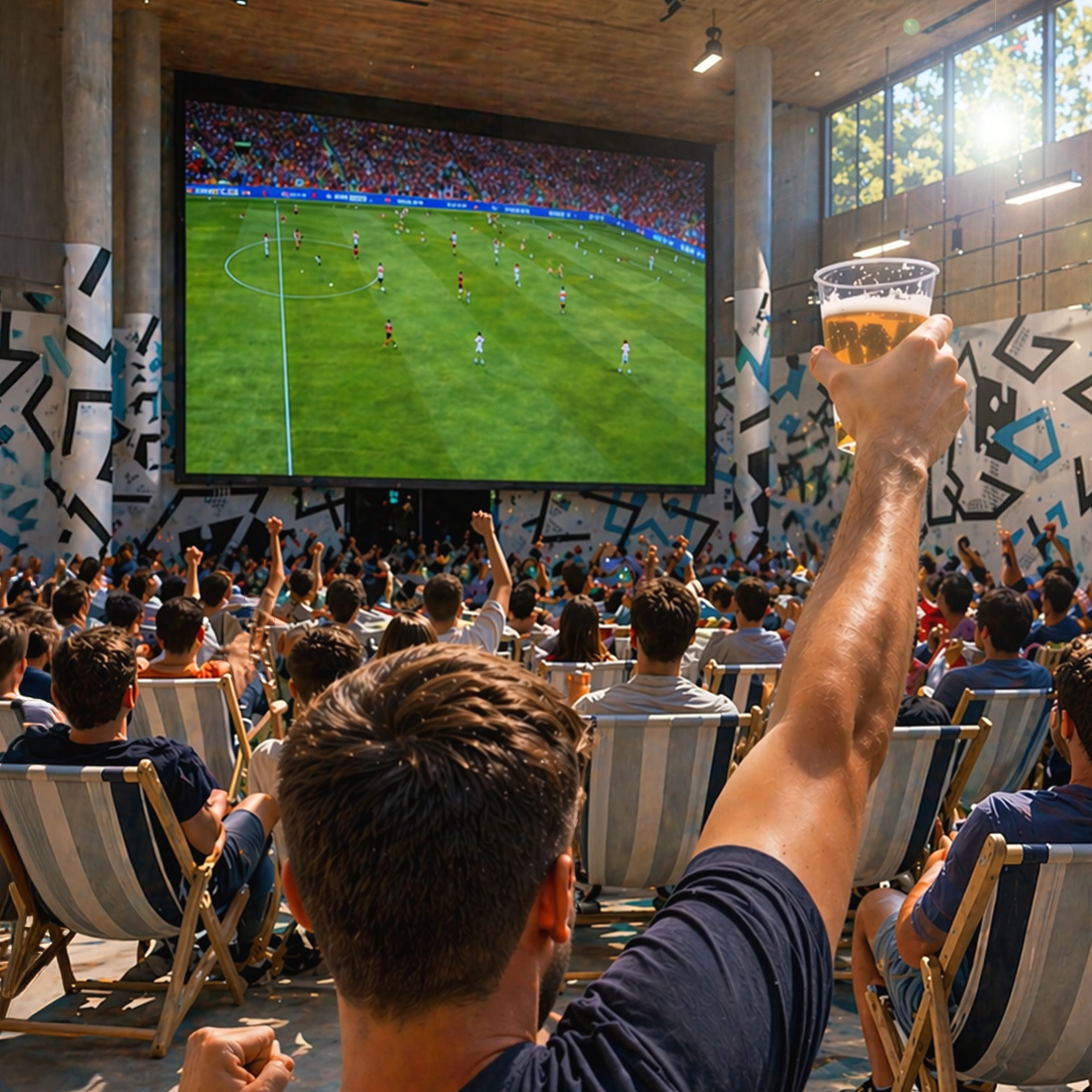 Fußball-WM Public Viewing