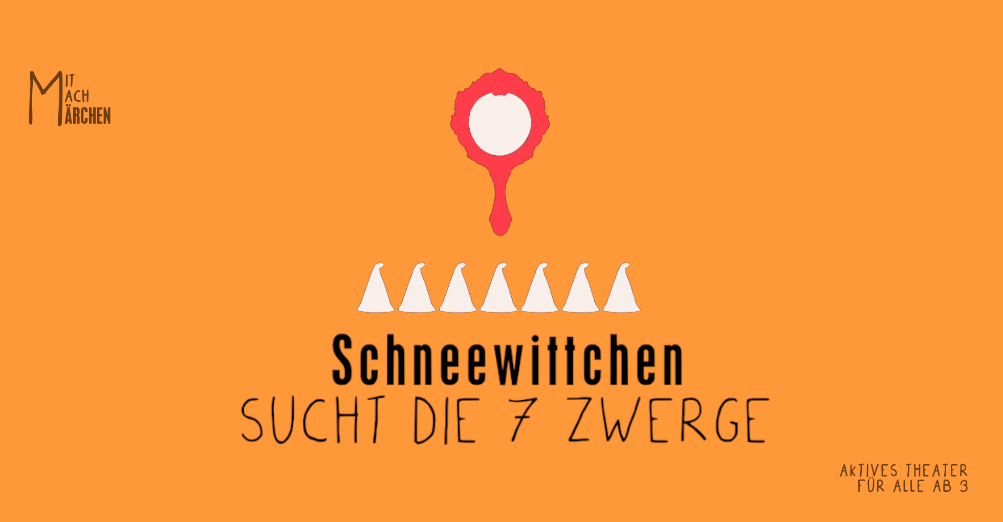 Schneewittchen sucht die sieben Zwerge